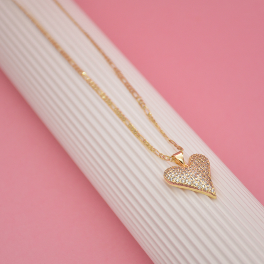 C corazón cristales