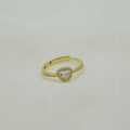 Anillo cora blanco