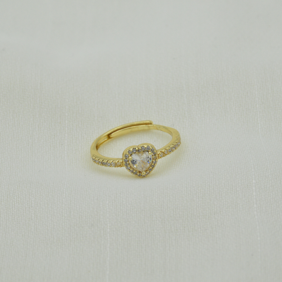 Anillo cora blanco