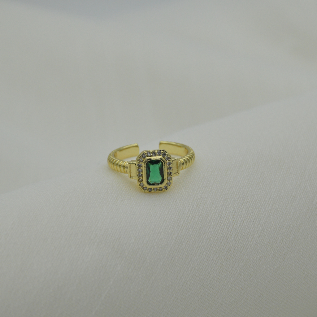 Anillo esmeralda