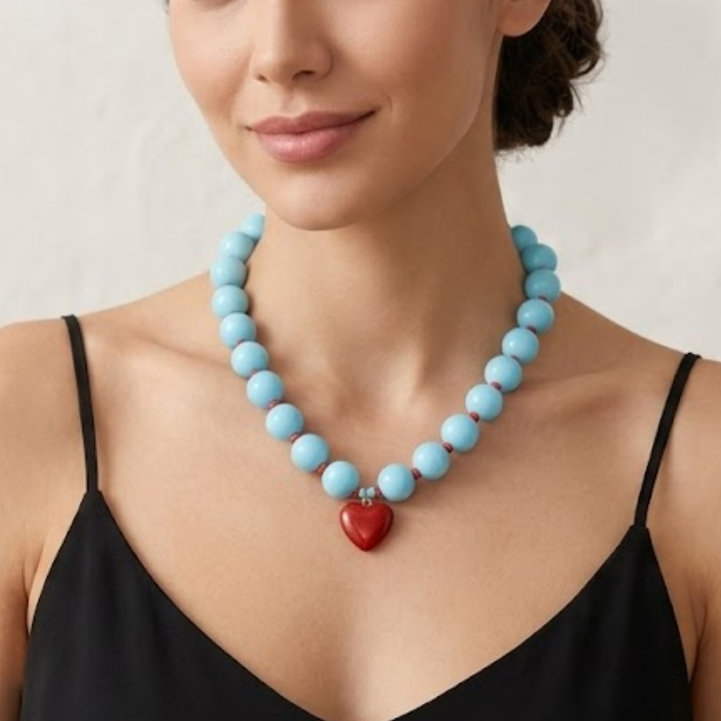 Chocker azul