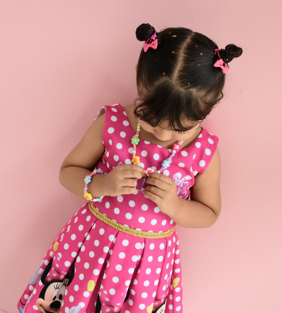Conjunto kids flores