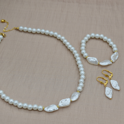 Conjunto perlas mamá