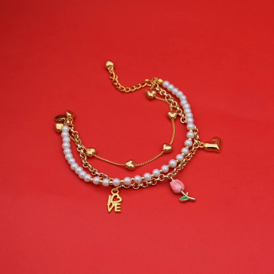 P rosa y perlas