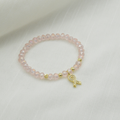 Pulsera Lazo rosa