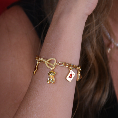 Pulsera osito de amor