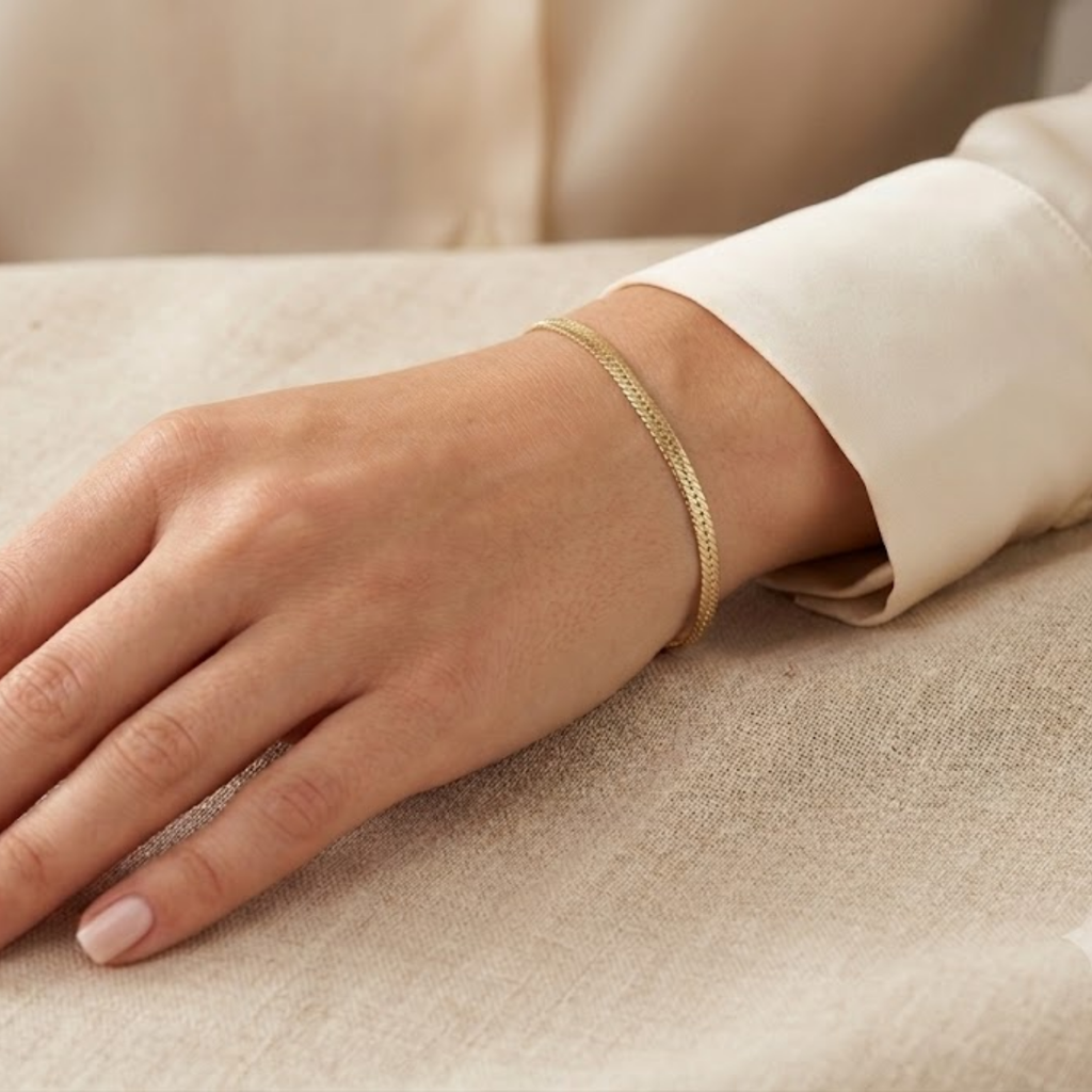Pulsera plana dama