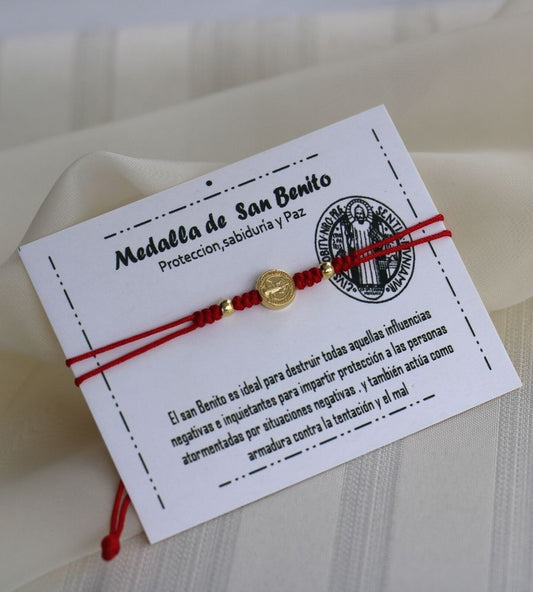 Medalla Tejida san Benito